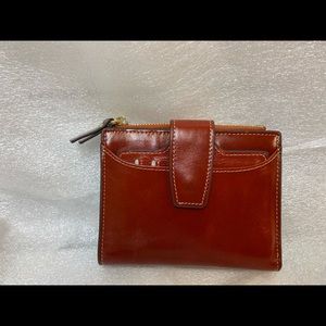Leather bifold wallet